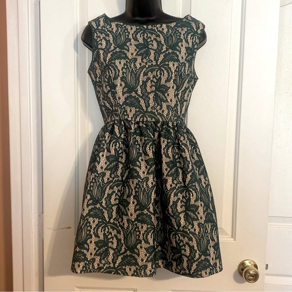 “ZARA” Tulip Lace Overlay Dress - Picture 5 of 16